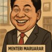 Karikatur Mentri Ara.