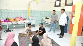 Bupati Sumenep Achmad Fauzi Wongsojudo kunjungi fasilitas layanan kesehatan di RSUD dr. H. Moh. Anwar Sumenep